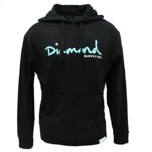 Diamond Supply Co. Mens Pullover Hoodie Teal